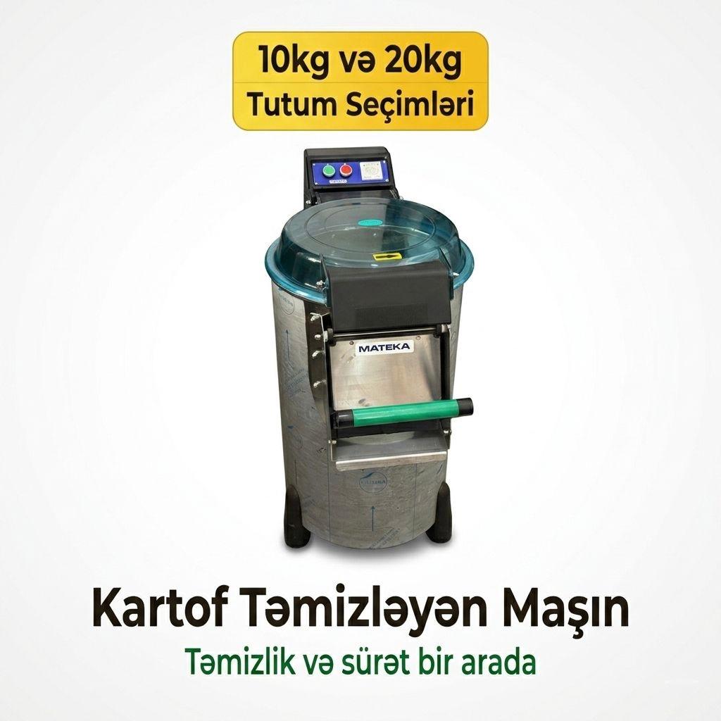 Kartoftəmizləyən maşın