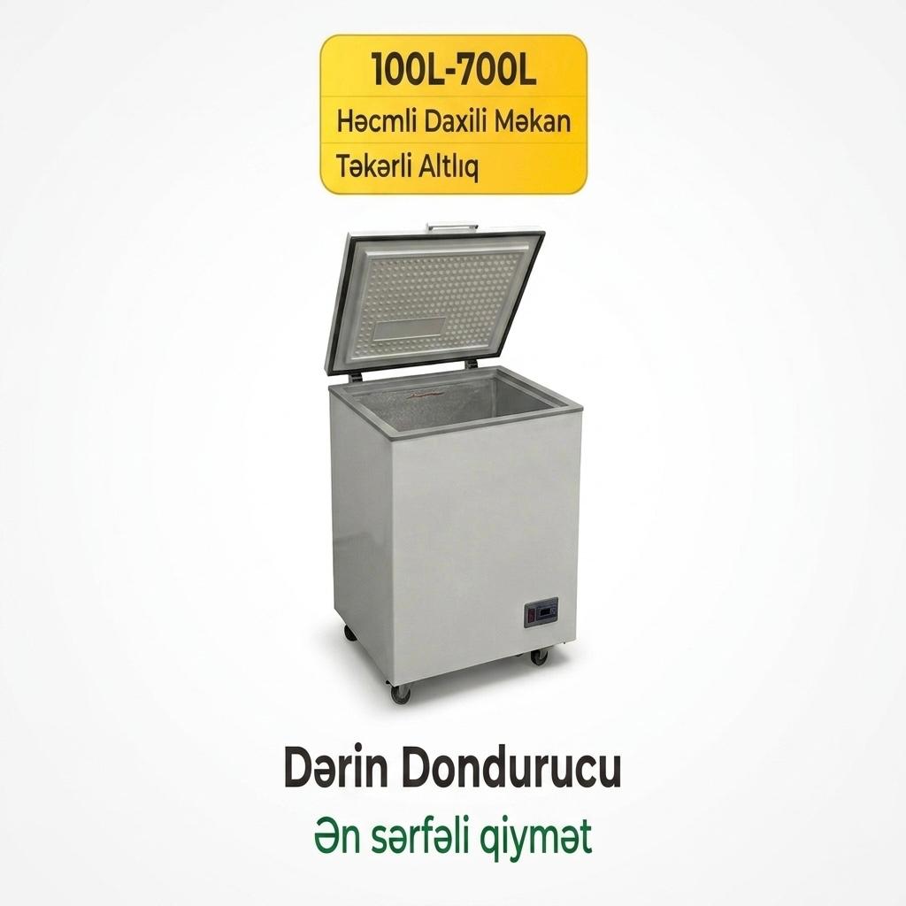 Dərin dondurucu · 100–700 L
