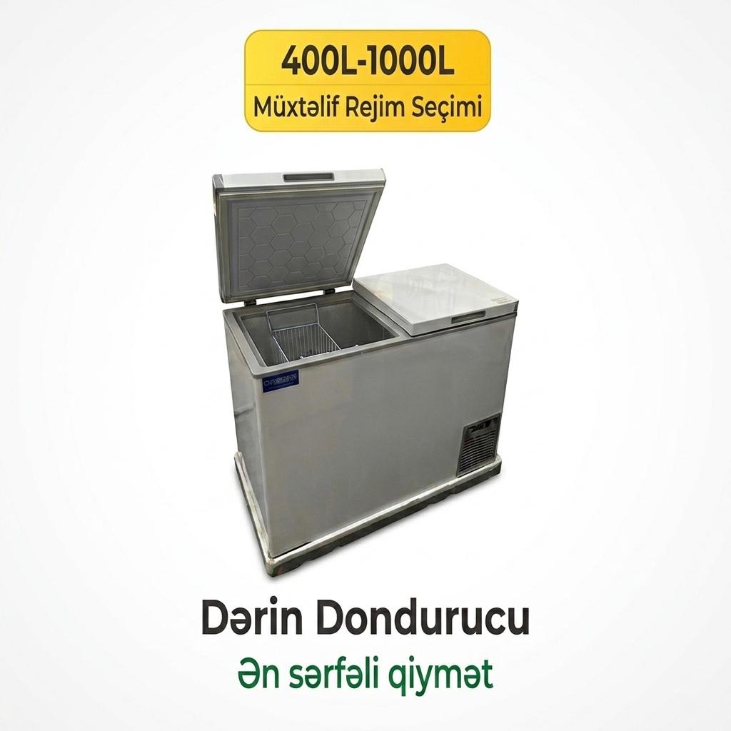 Dərin dondurucu · 400–1000 L