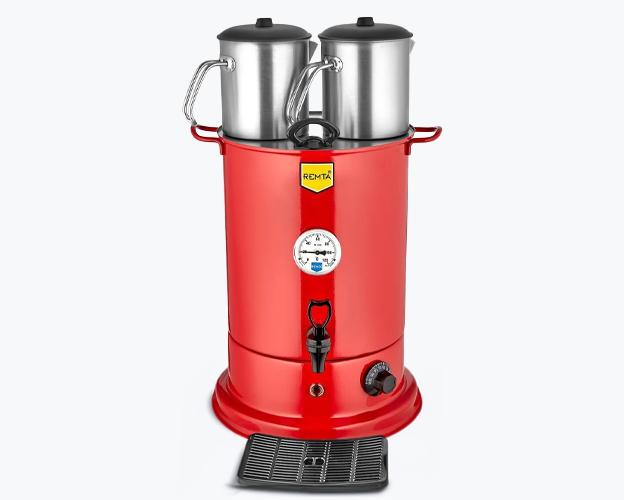 Remta Elite çay aparatı — 18 L, 2 dəmlik