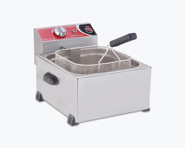 Silverinox fritöz — 8 L