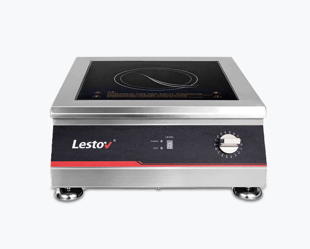 Lestov induksiya sobası — 1 gözlü, 5 kW