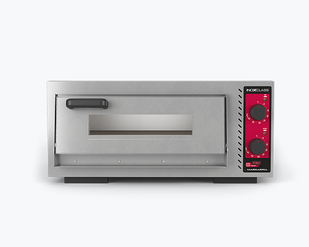 İnoxClass elektrikli pizza peçi — 4 × 30 sm
