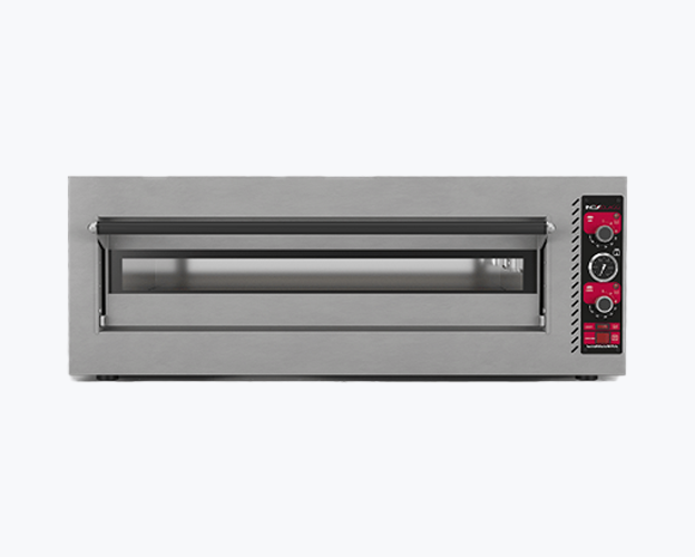 İnoxClass elektrikli pizza peçi — 6 × 30 sm