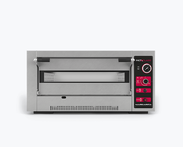 İnoxClass qazlı pizza peçi — 4 × 30 sm