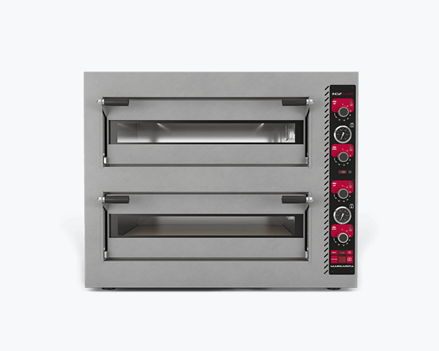 Elektrikli pizza peçi — 4 + 4 × 30 sm